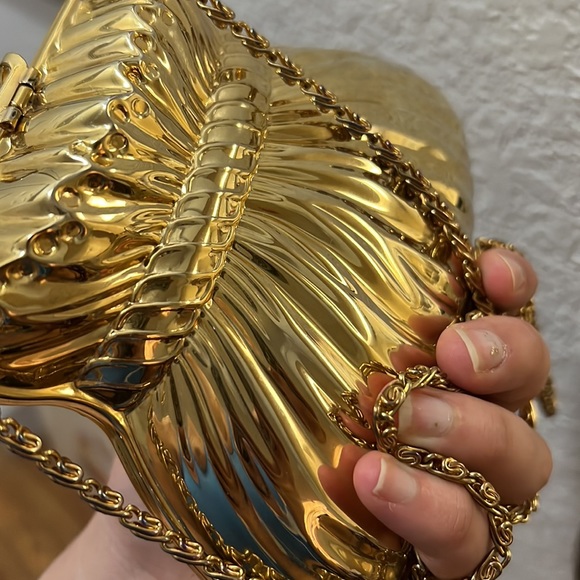 Vintage | Metal Box Purse - Picture 8 of 8